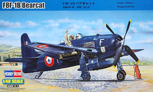 F8F-1B ベアキャット プラモデル (ホビーボス 1/48 エアクラフト プラモデル No.80357) 商品画像