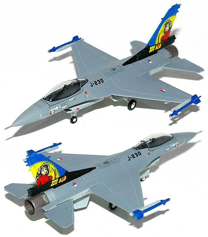 F-16A ファイティングファルコン オランダ空軍 J-230 Dirty Diana (censor) 完成品 (ホーガンウイングス M-SERIES No.7532) 商品画像_1