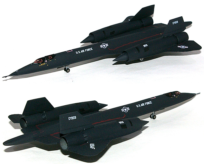 SR-71A ブラックバード Big Tail (61-7959) 完成品 (ホーガンウイングス M-SERIES No.7587) 商品画像_2