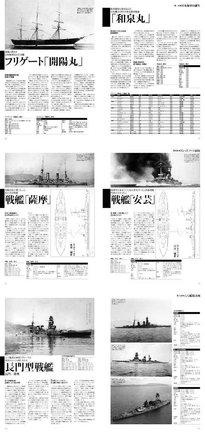 日本海軍の戦艦 主力戦艦の系譜 1968-1945 本 (大日本絵画 船舶関連書籍 No.23082) 商品画像_1