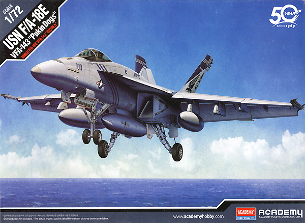 USN F/A-18E スーパーホーネット VF-143 ピューキン ドッグス プラモデル (アカデミー 1/72 Aircrafts No.12547) 商品画像