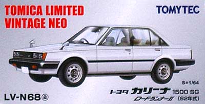 トヨタ カリーナ 1500 SG ロードランナー 2 (82年式) (白) ミニカー (トミーテック トミカリミテッド ヴィンテージ ネオ No.LV-N068a) 商品画像