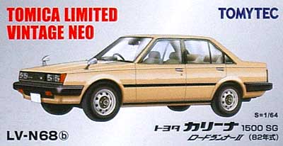 トヨタ カリーナ 1500 SG ロードランナー 2 (82年式) (ベージュ) ミニカー (トミーテック トミカリミテッド ヴィンテージ ネオ No.LV-N068b) 商品画像