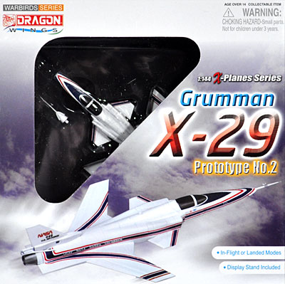 グラマン X-29 試作2号機 完成品 (ドラゴン 1/144 ウォーバーズシリーズ No.51039) 商品画像