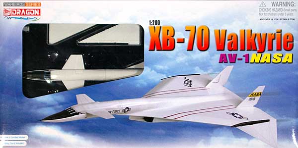 XB-70 ヴァルキリー AV-1 NASA 完成品 (ドラゴン 1/200 ウォーバーズシリーズ No.52014) 商品画像