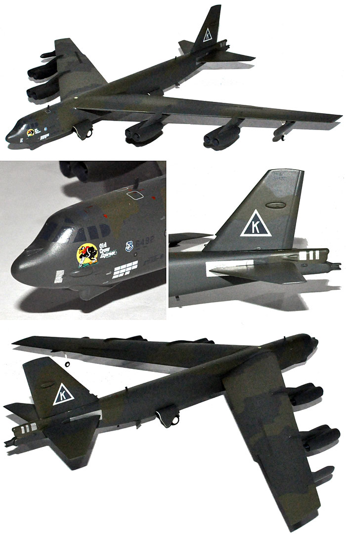 B-52G ストラトフォートレス アメリカ空軍 第379爆撃航空団 Old Crow Express 完成品 (ヘルパ herpa Wings （ヘルパ ウイングス） No.554992) 商品画像_2