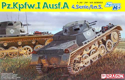 1号戦車 A型 第4次生産車 (La.S.) プラモデル (ドラゴン 1/35 