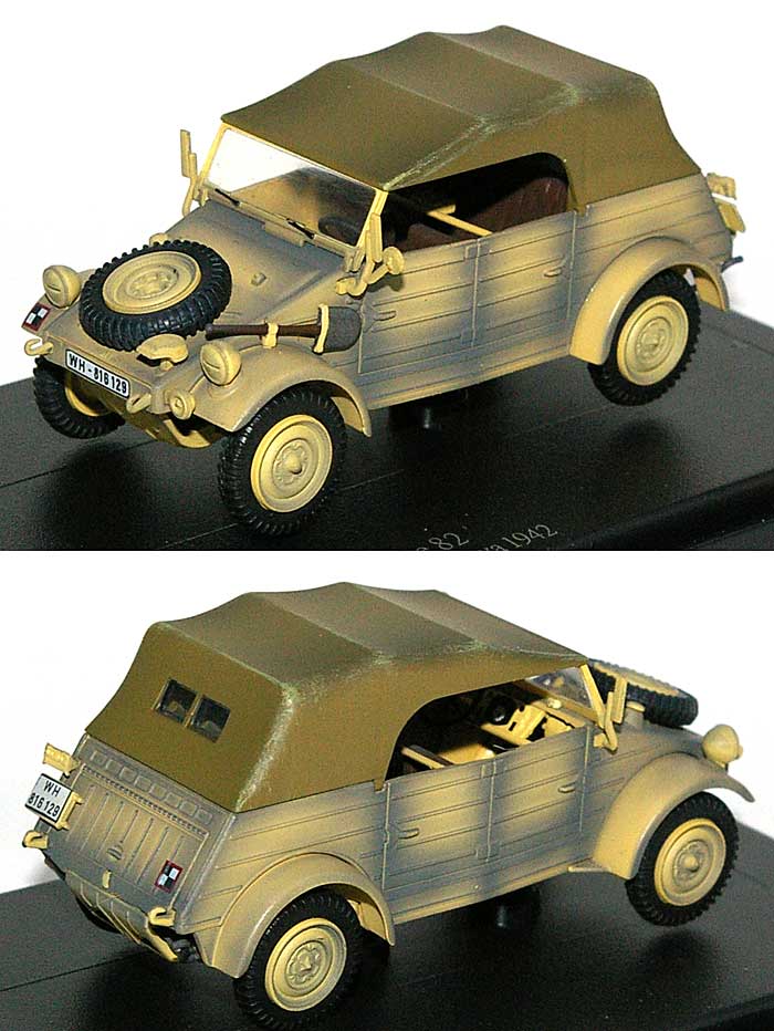 キューベルワーゲン Type82 リビア 1942 完成品 (ホビーマスター 1/48 グランドパワー シリーズ No.HG1204) 商品画像_1