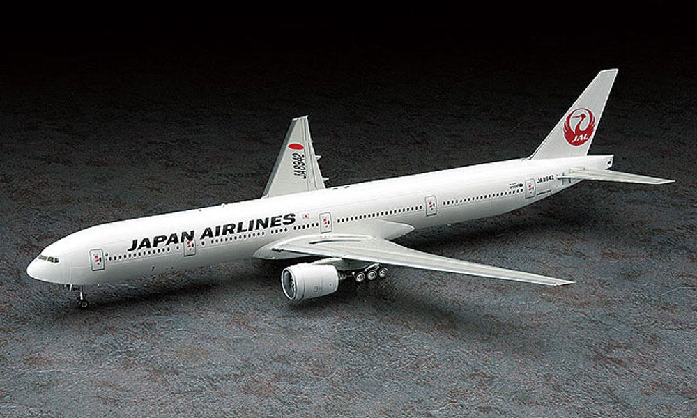 日本航空 ボーイング 777-300 ハセガワ プラモデル
