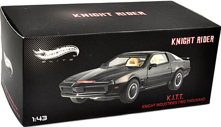 ナイト 2000 K.I.T.T. (ナイトライダー) ミニカー (マテル Hot Wheels ELITE No.X5492) 商品画像