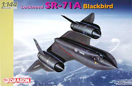 SR-71A ブラックバード プラモデル (ドラゴン 1/144 ウォーバーズ （プラキット） No.4639) 商品画像