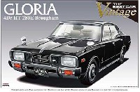 アオシマ 1/24 ザ・ベストカーヴィンテージ グロリア 4ドア ハードトップ 280E ブロアム (P331)