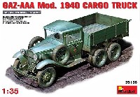 ミニアート 1/35 WW2 ミリタリーミニチュア GAZ-AAA Mod.1940 カーゴトラック