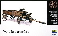 マスターボックス 1/35 ミリタリーミニチュア フランス式 農業用馬車4輪 (馬無し)