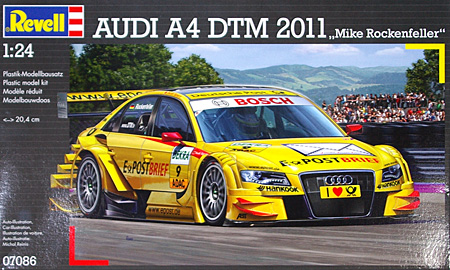 アウディ A4 DTM 2011 Mile Rockenfeller プラモデル (レベル カーモデル No.07086) 商品画像