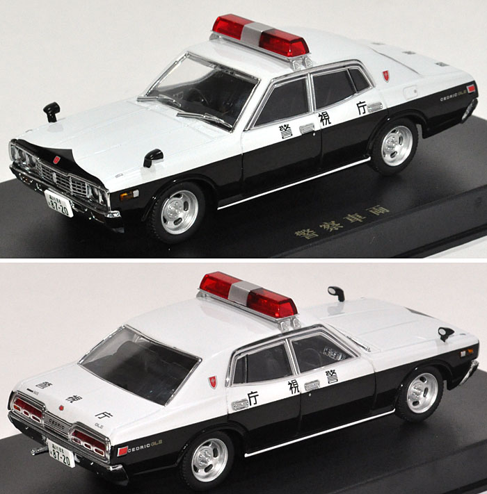 330 セドリック パトロールカー (スクエアソニックタイプ) エンケイディッシュ ミニカー (DISM 1/43 ミニカー No.153) 商品画像_1