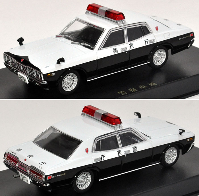 330 セドリック パトロールカー (スクエアソニックタイプ) エンケイバハ ミニカー (DISM 1/43 ミニカー No.154) 商品画像_2