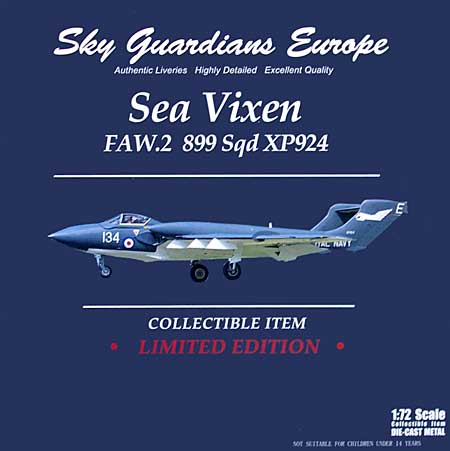シーヴィクセン FAW.2 第899飛行隊 (XP924) 完成品 (ウイッティ・ウイングス 1/72 スカイ ガーディアン シリーズ （現用機） No.75109) 商品画像