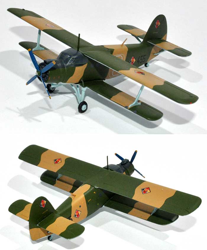 アントノフ An-2 東ドイツ人民空軍 第14連絡飛行隊 (455) 完成品 (ヘルパ herpa Wings （ヘルパ ウイングス） No.555029) 商品画像_2