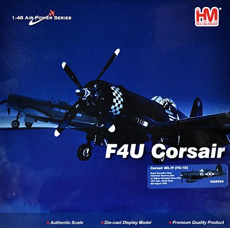 コルセア Mk.4 (FG-1D) ロバート・ハンプトン・グレイ 完成品 (ホビーマスター 1/48 エアパワー シリーズ （レシプロ） No.HA8204) 商品画像