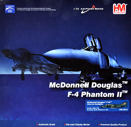 F-4E ファントム 2 チコ・ザ・ガンファイター 完成品 (ホビーマスター 1/72 エアパワー シリーズ （ジェット） No.HA1931) 商品画像