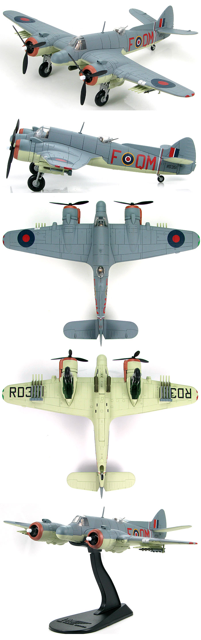 ブリストル・ボウファイター TF Mk.X RD351 完成品 (ホビーマスター 1/72 エアパワー シリーズ （レシプロ） No.HA2311) 商品画像_2