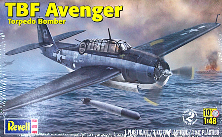 TBF アベンジャー プラモデル (Revell 1/48 飛行機モデル No.85-5259) 商品画像