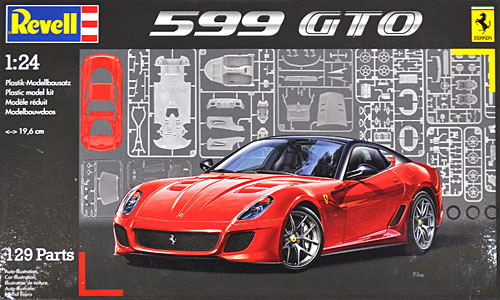 フェラーリ 599GTO プラモデル (Revell 1/24など　カーモデル No.07091) 商品画像