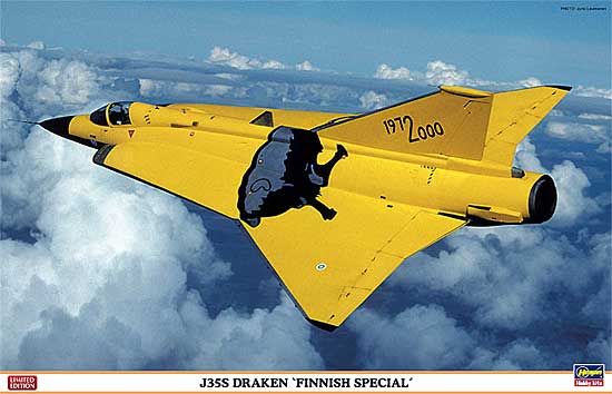 J35S ドラケン フィンランド スペシャル プラモデル (ハセガワ 1/48 飛行機 限定生産 No.07305) 商品画像