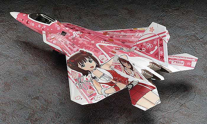 F-22 ラプター アイドルマスター 2 天海春香 プラモデル (ハセガワ アイドルマスター No.SP302) 商品画像_3