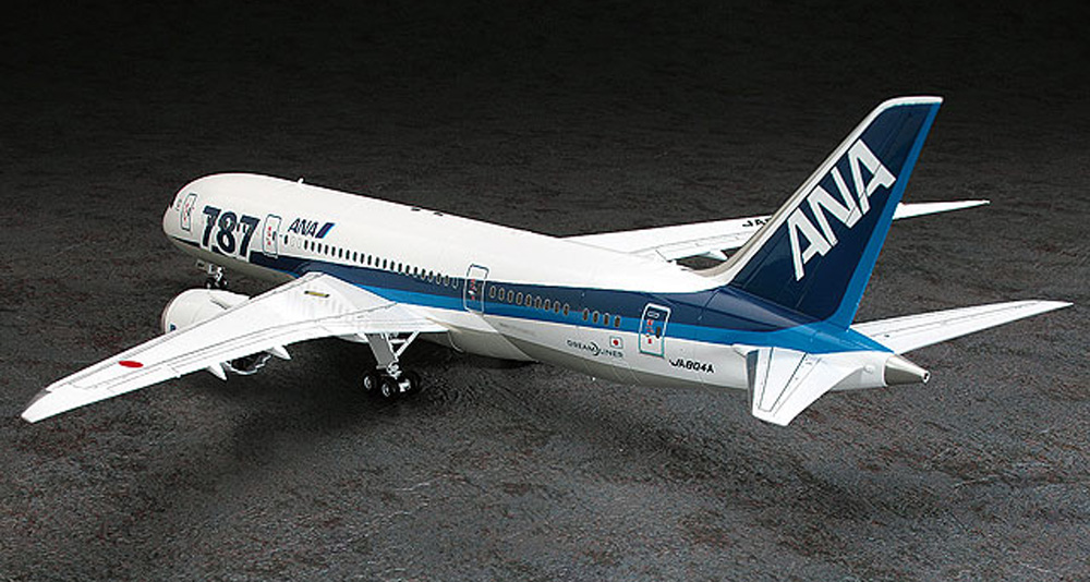 ANA ボーイング 787-8 プラモデル (ハセガワ 1/200 飛行機シリーズ No.016) 商品画像_3