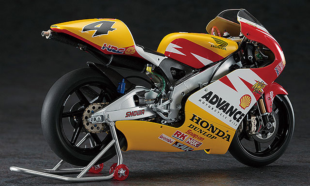 限定品 ハセガワ 1/12 シェル・アドバンス・ホンダNSR250 宇川徹