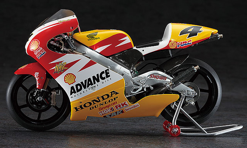 2000 ホンダ NSR250 シェル アドバンス ホンダ (2000 WGP250) プラモデル (ハセガワ 1/12 バイク 限定生産 No.21703) 商品画像_4