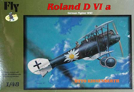 ドイツ ローランド D.6a オットーキッセンベルス乗機 プラモデル (フライ 1/48 エアクラフト キット No.48014) 商品画像