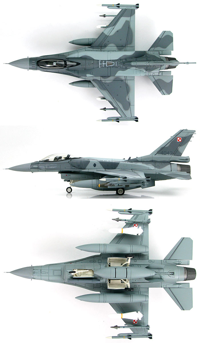 F-16C ブロック52＋ ファイティングファルコン ポーランド空軍 完成品 (ホビーマスター 1/72 エアパワー シリーズ （ジェット） No.HA3803) 商品画像_2