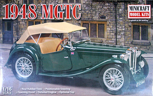 MG TC 1948 プラモデル (ミニクラフト 1/16 カーモデルプラスチックモデルキット No.11242) 商品画像