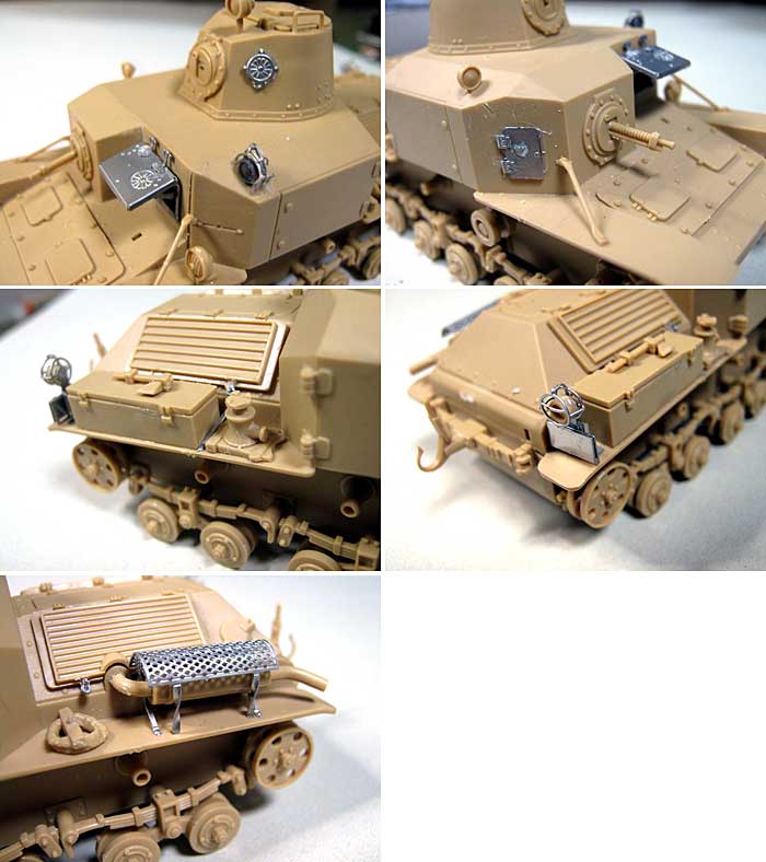 日本陸軍 92式重装甲車用 エッチングパーツ エッチング (ピットロード 1/35 エッチングパーツ シリーズ No.PE3507) 商品画像_3