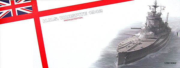 H.M.S ウォースパイト 1942年 プレミアム・エディション プラモデル (アカデミー 艦船・船舶 No.14108) 商品画像