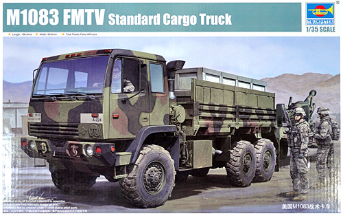 アメリカ M1083 FMTV 6×6 汎用トラック プラモデル (トランペッター 1/35 ＡＦＶシリーズ No.01007) 商品画像