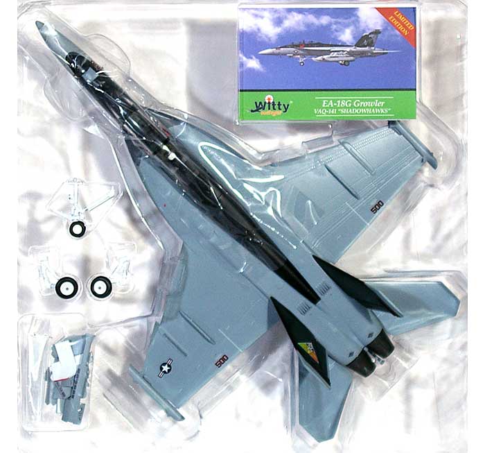 EA-18G グラウラー VAQ-141 シャドウホークス 完成品 (ウイッティ・ウイングス 1/72 スカイ ガーディアン シリーズ （現用機） No.75194) 商品画像_1