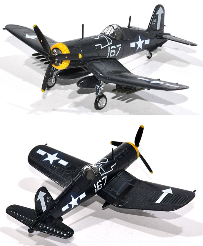 ヴォート F4U-1D コルセア VF-84 (USSバンカーヒル 1945年) 完成品 (Avioni-X ダイキャスト製完成品モデル No.AV441013) 商品画像_2