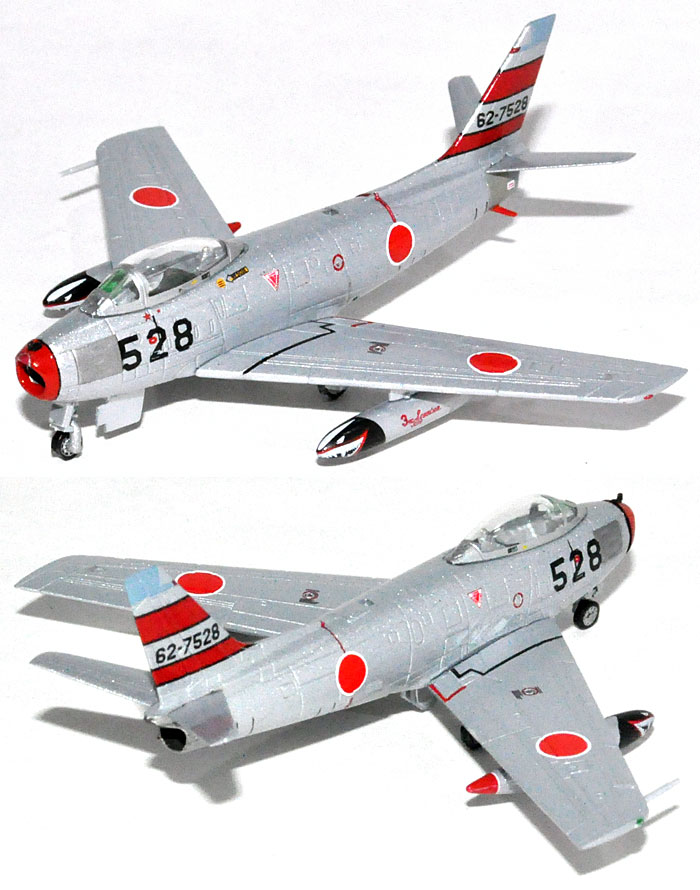 F-86F-40 セイバー 航空自衛隊 第2航空団 第3飛行隊 三沢基地 (62-7528) 完成品 (ホーガンウイングス M-SERIES No.7563) 商品画像_2