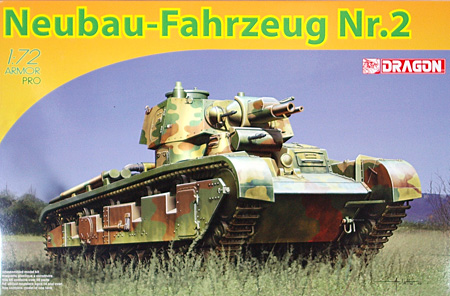 NbFz ノイバウファールツォイク 多砲塔戦車 (2号車) プラモデル (ドラゴン 1/72 アーマー シリーズ No.7437) 商品画像