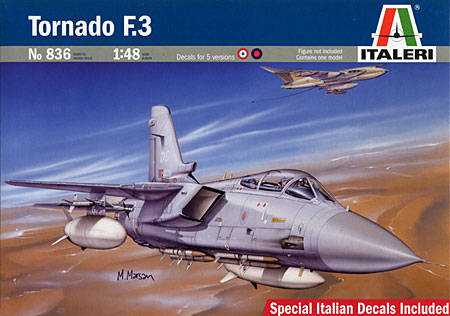 トーネード F.3 プラモデル (イタレリ 1/48 飛行機シリーズ No.0836) 商品画像