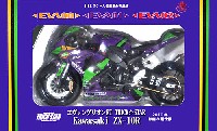 フジミ オリジナル塗装済完成品 エヴァンゲリオンRT 初号機 TRICK☆STAR カワサキ ZX-10R 2010年仕様 (レジン製塗装済み完成品)