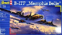 レベル 1/72 Aircraft B-17F フライングフォートレス メンフィスベル