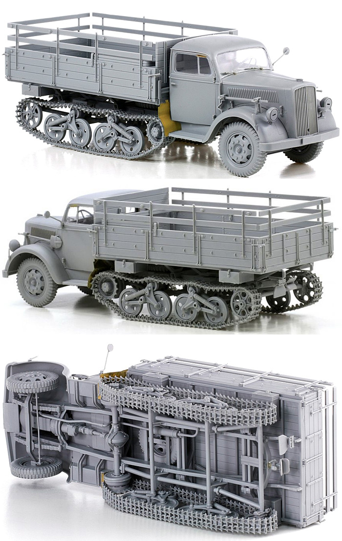 ドイツ Sd.Kfz.3a ハーフトラック マウルティア プラモデル (サイバーホビー 1/35 AFV シリーズ （'39～'45 シリーズ） No.6761) 商品画像_3