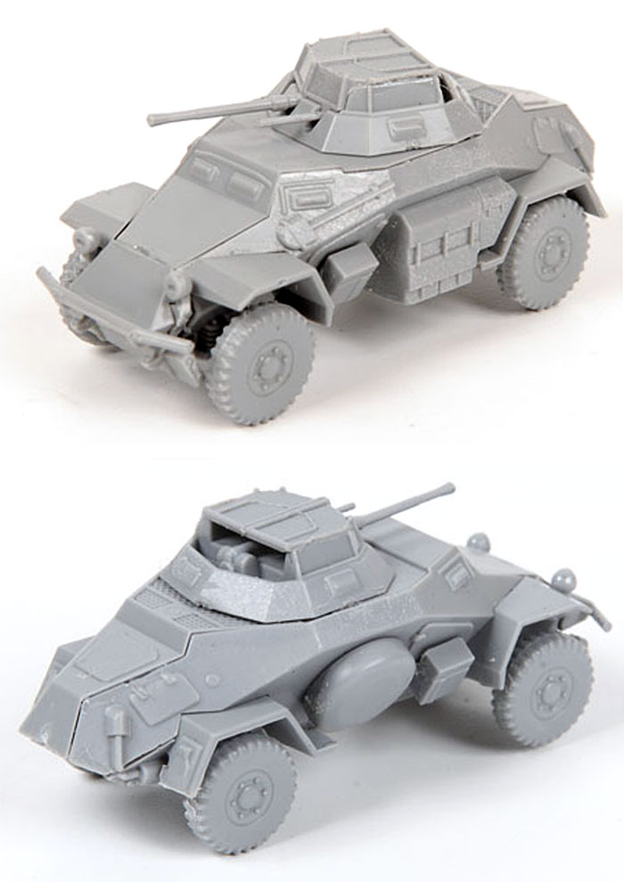 Sd.Kfz.222 ドイツ装甲偵察車 プラモデル (ズベズダ （Zvezda） ART OF TACTIC No.6157) 商品画像_3