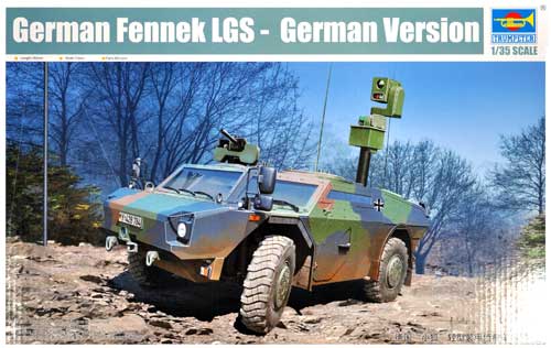 ドイツ陸軍 フェネック 軽装甲偵察車 プラモデル (トランペッター 1/35 AFVシリーズ No.05534) 商品画像