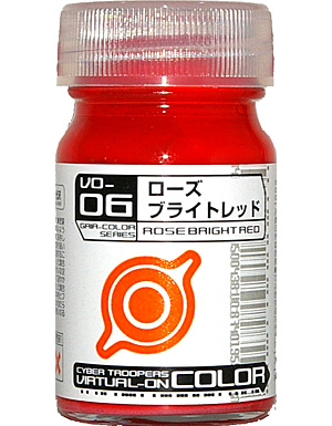 VO-06 ローズブライトレッド 塗料 (ガイアノーツ 電脳戦機バーチャロンカラー No.33506) 商品画像